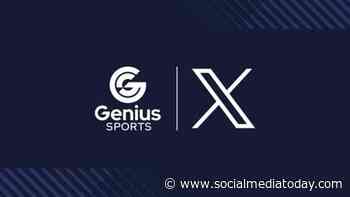 X partners with Genius Sports on NFL data