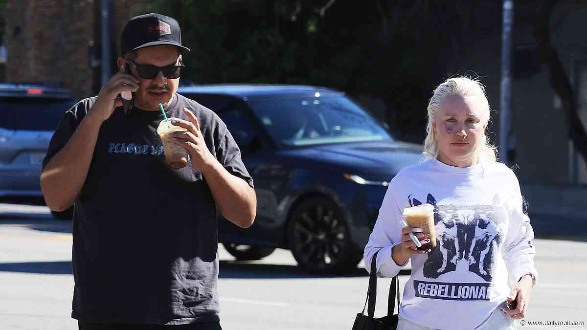 Amanda Bynes shows off Ozempic weight loss as she grabs coffee with boyfriend Zachary Khan