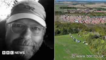 Cordon removed at scene of dog walker's death