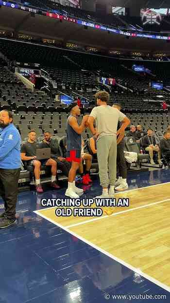 When you see a familiar face  #nba #denvernuggets  #basketball