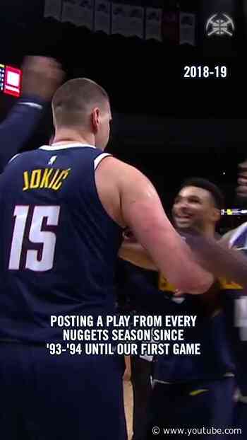 The big fella wins it for 8 days until Nuggets Basketball #nba #denvernuggets #nikolajokic