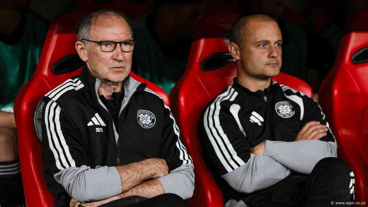 O'Neill positive on Celtic UEL hopes after 4-1 loss
