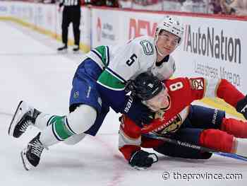 Panthers 3, Canucks 2 (OT): Burned by the refs? Brady Tkachuk stars, but …