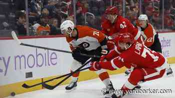 Copp, Red Wings nab home victory to extend Flyers' winless streak