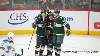 Wild ride Matt Boldy’s hat trick to win over Blues