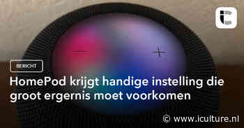 HomePod krijgt handige instelling die groot ergernis moet voorkomen