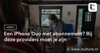 Een iPhone Duo met abonnement? Bij deze providers moet je zijn