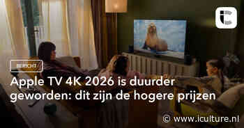 Apple TV 4K 2026 is duurder geworden: dit zijn de hogere prijzen