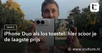 iPhone Duo als los toestel: hier scoor je de laagste prijs