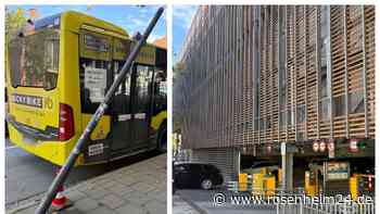Riesen-Schaden in Rosenheim: Seniorin (86) rammt Bus am Parkhaus – eine fatale Verwechslung?