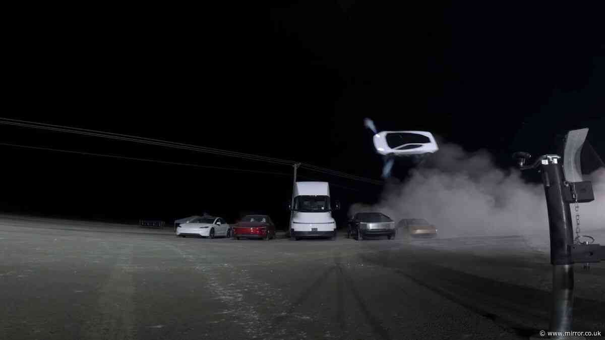 Tesla launches 'flying' Roadster sports EV as Elon Musk hails 'the future'