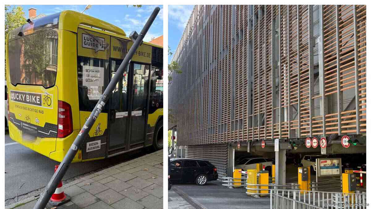 Riesen-Schaden in Rosenheim: Seniorin (86) rammt Bus am Parkhaus – eine fatale Verwechslung?