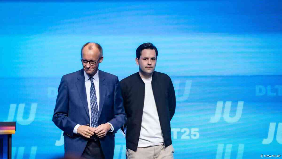 Deutschlandtag der Jungen Union: Merz und Söder blicken auf Reformdebatten