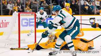 Sharks pull out win over Predators in shootout