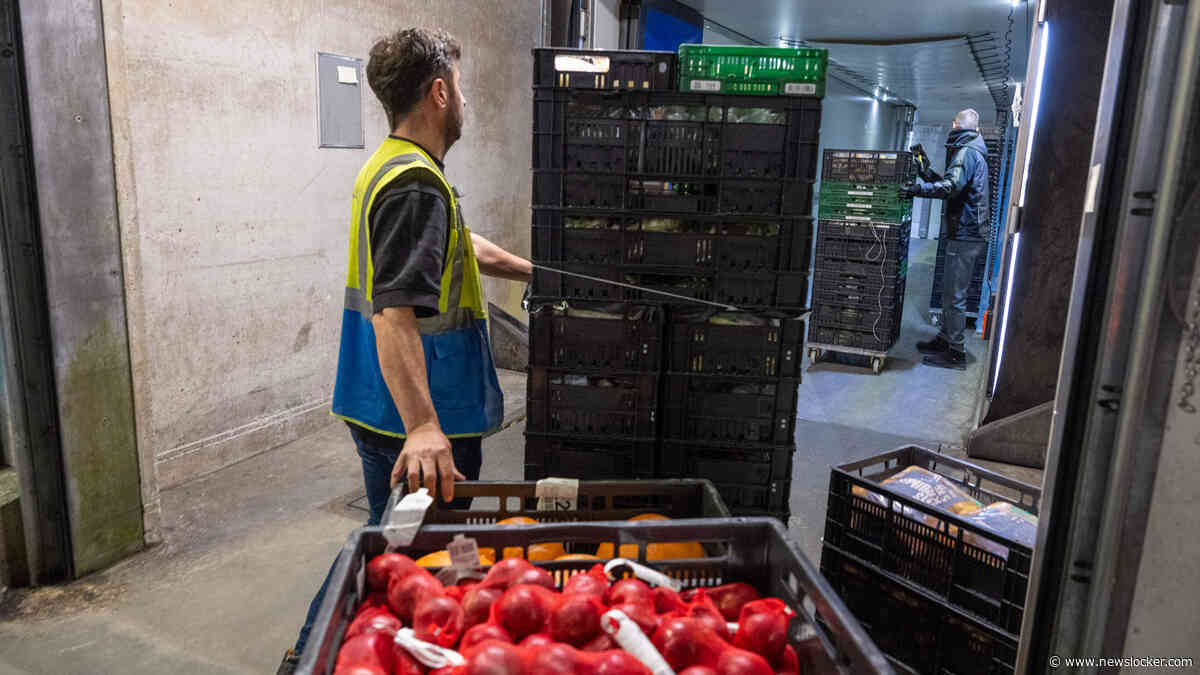 Lege schappen Albert Heijn geven ’vertekend beeld’, maar bezorging ligt zeker tot zondag nog stil: ’De winkels gaan voor’