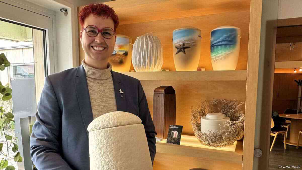 Tod und neues Leben: Diese Urne verbessert sogar den Boden