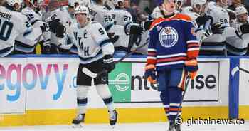 Keller, Mammoth halt Oilers’ streak in 4-2 win
