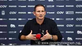 Frank Lampard delivers Coventry City injury update ahead of Tottenham clash