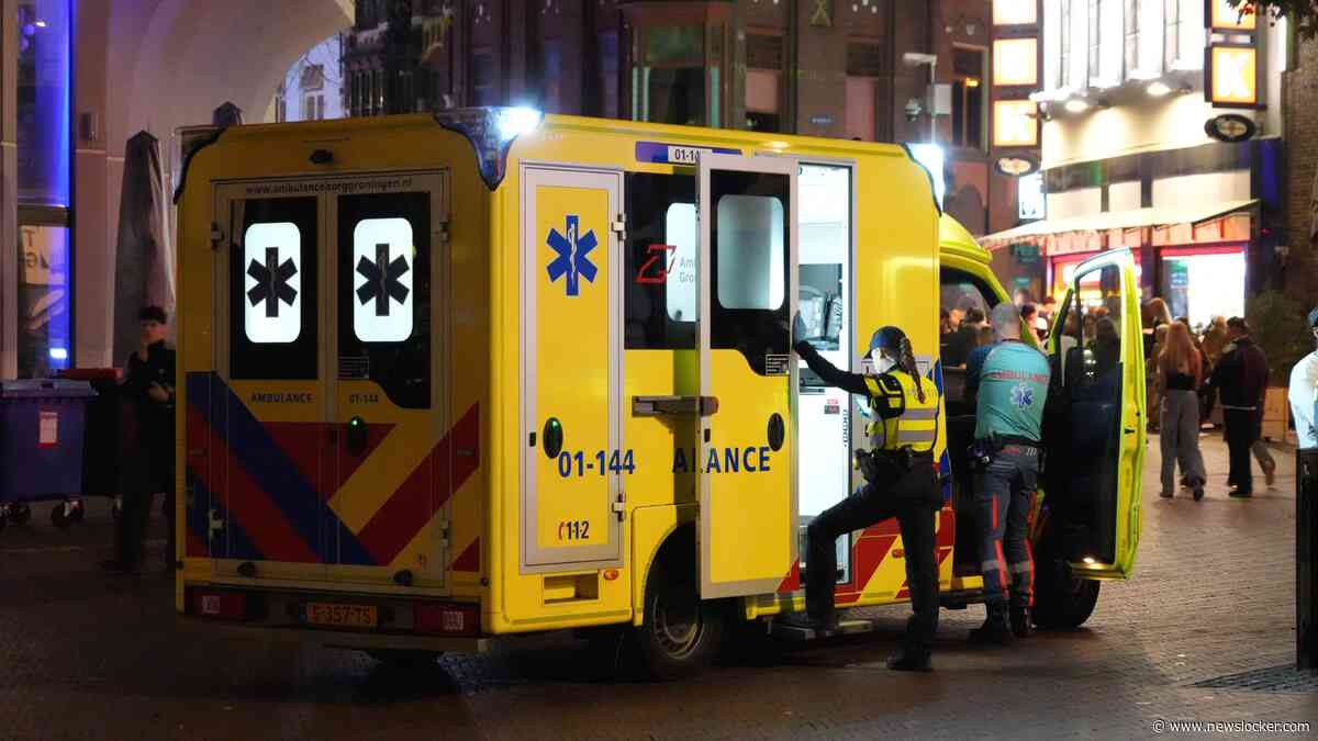 Steekpartij op Grote Markt in Groningen, politie houdt verdachte aan