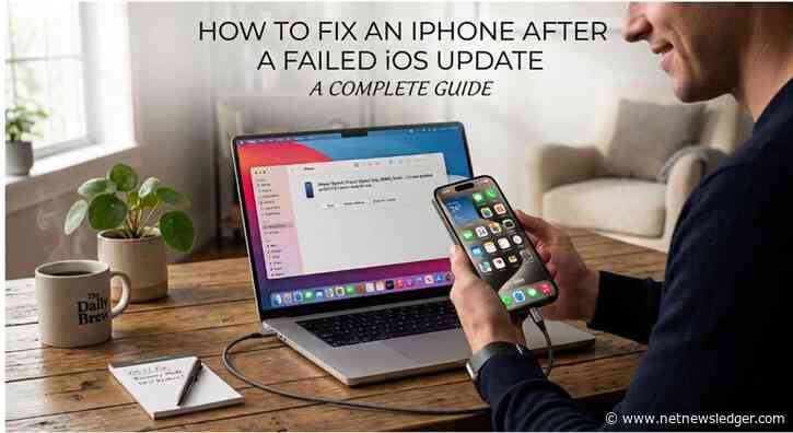 How to Fix an iPhone After a Failed iOS Update