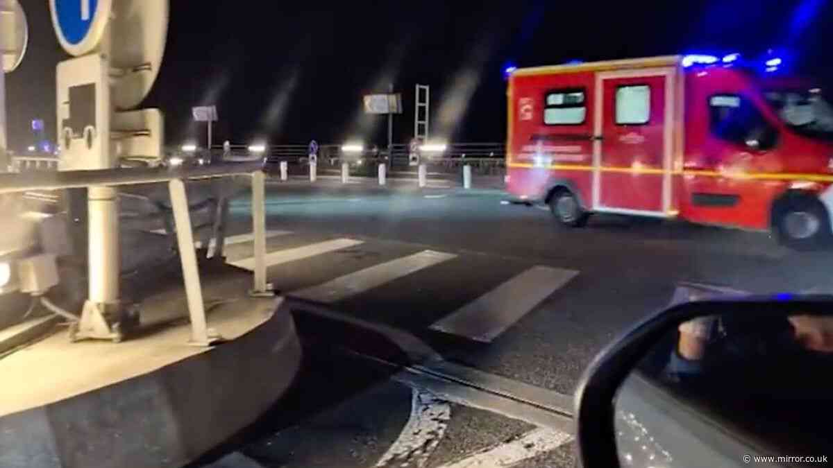 Channel Tunnel service update after bus slams into Le Shuttle and injures 19