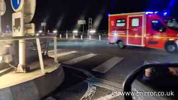 Channel Tunnel service update after bus slams into Le Shuttle and injures 19