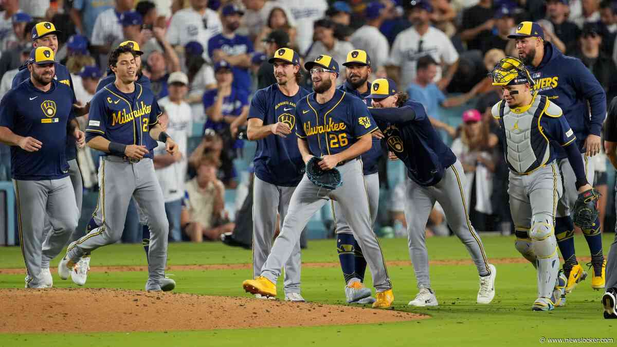 Wonderen bestaan: honkballers van Milwaukee Brewers vloeren steenrijke LA Dodgers