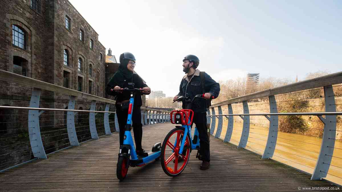 Sites for 200 new e-scooter parking spots revealed in Bristol