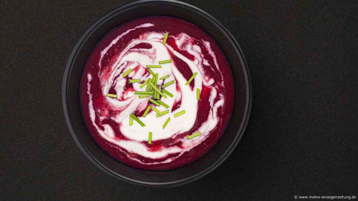 Rote-Bete-Suppe: tiefrotes Herbstgericht mit Kokosmilch verfeinert
