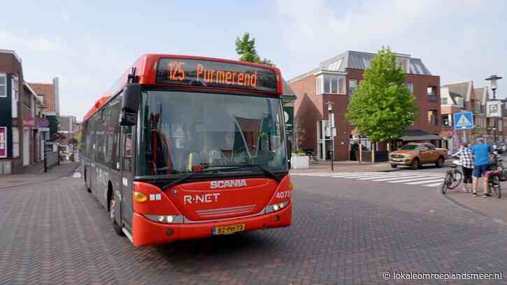 Zeven nieuwe reisinformatieborden bij bushaltes in Landsmeer