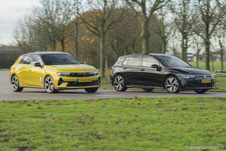 Nog nooit verkochten de Opel Astra en Volkswagen Golf zo slecht