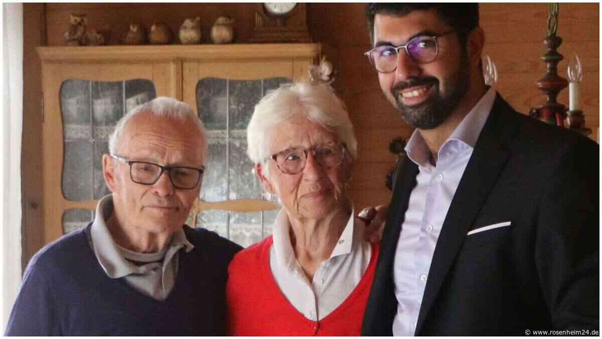 Mit der Mofa-Panne kam das Glück: Nach 65 Jahren feiert Rosenheimer Paar Eiserne Hochzeit