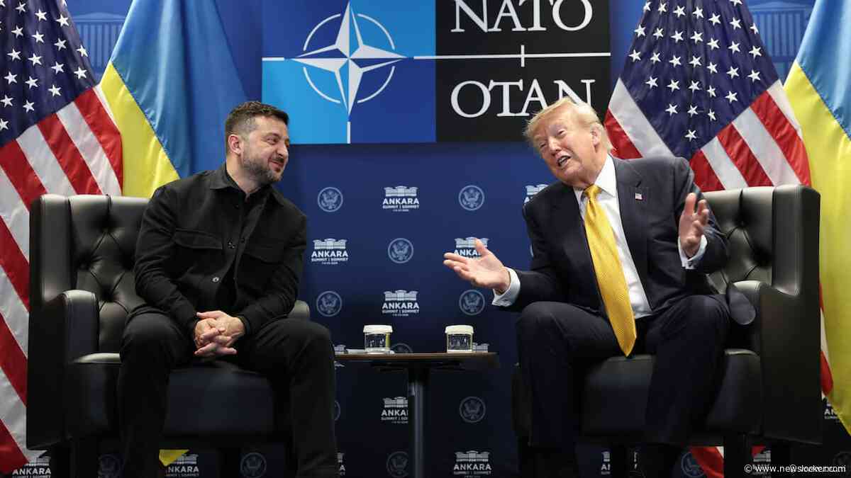 Trump en Zelensky halen naar elkaar uit: 'Makkelijker werken met Poetin'