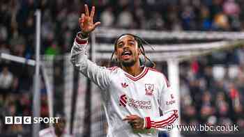 On night of mayhem for Liverpool, Barcola arrives in style