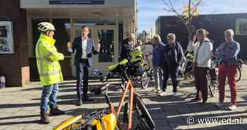 Senioren oefenen fietsvaardigheid tijdens DoorTrapBeweeg-dag in Dommelen