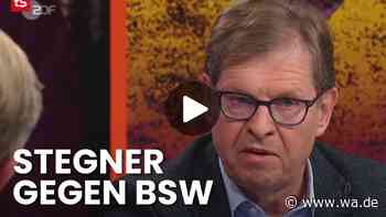 „Sie helfen einem Faschisten ins Amt“ – Stegner attackiert BSW-Politikerin bei Illner