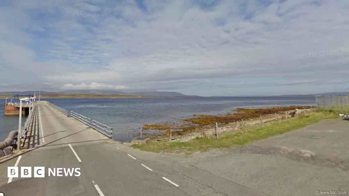 Armed police arrest man on small Orkney island