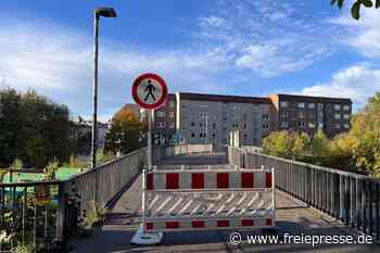 Chemnitzer Fußgängerbrücke nun doch für Abriss gesperrt