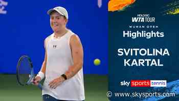 Kartal shocks Svitolina to reach first WTA 1000 semi-final