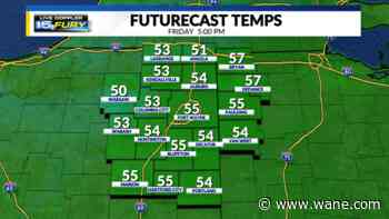 Cooler air and frosty nighttime temperatures coming in