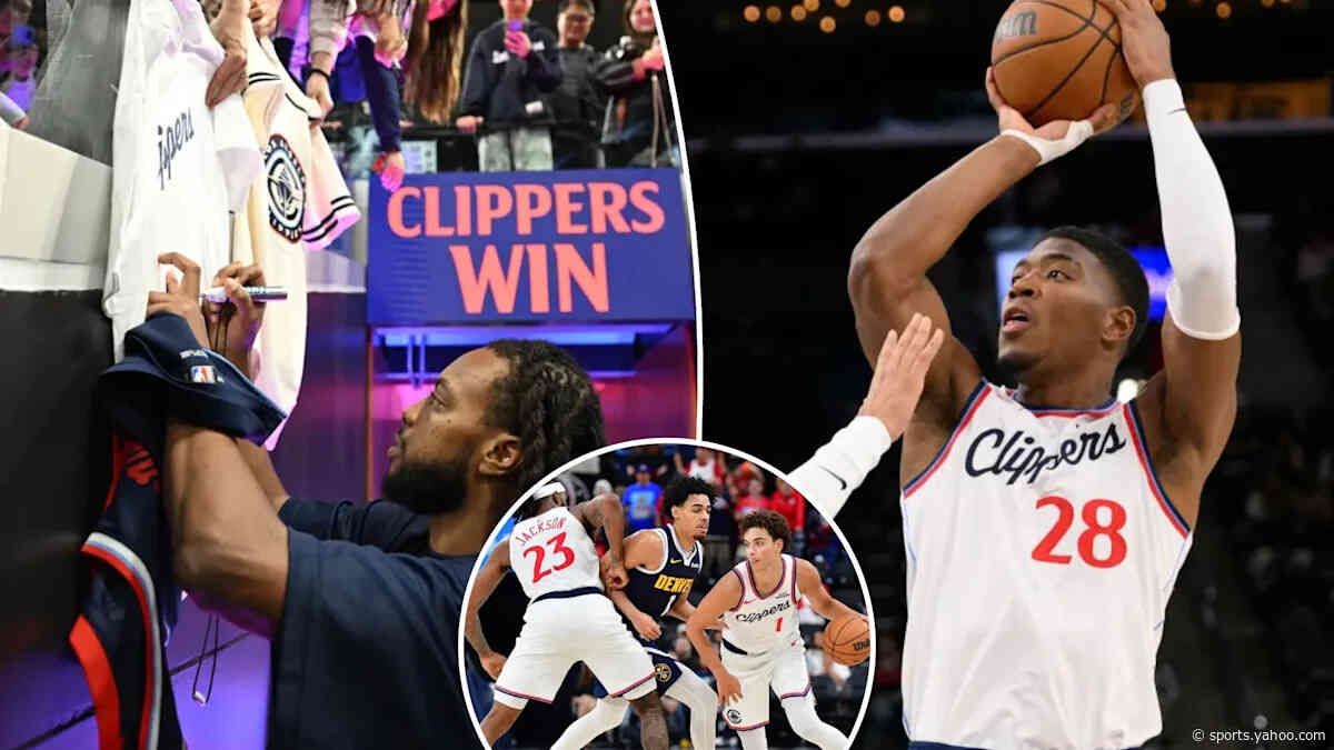 Clippers announce jersey swap for fans in Opening Night twist