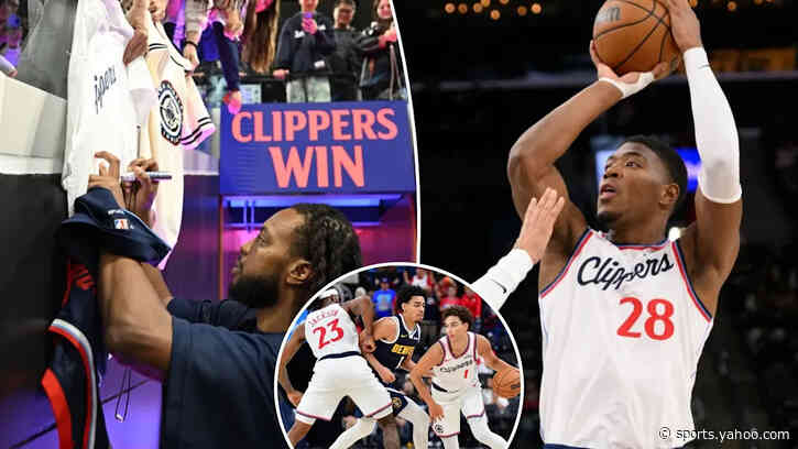 Clippers announce jersey swap for fans in Opening Night twist