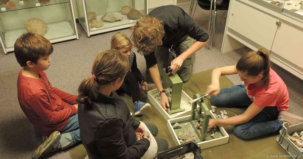 Gelders Geologisch Museum in Velp houdt geologie-carrousel voor kinderen