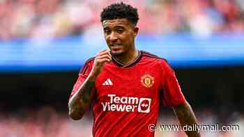 Man United flop Jadon Sancho offered lifeline as Spanish side Getafe make offer to sign free agent