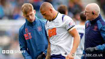 Preston's Clarke ruled out with knee injury