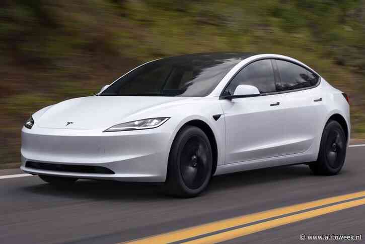 In de nieuwe Tesla Model 3 en Tesla Model Y kun je niet meer zelf sturen