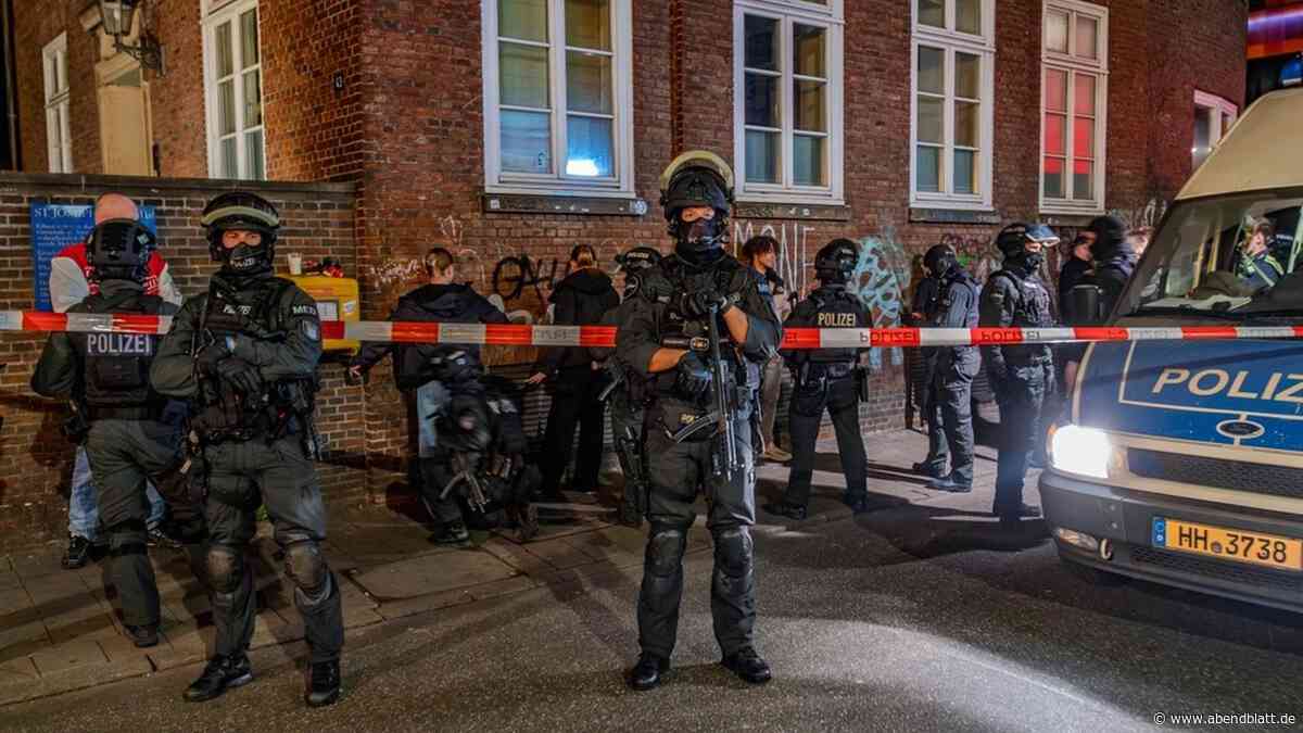 Razzia auf der Reeperbahn: Aktion erfolgt „im Lichte jüngster Gewalttaten“