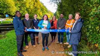 Huddersfield towpaths now 'smoother and safer' after £4m revamp
