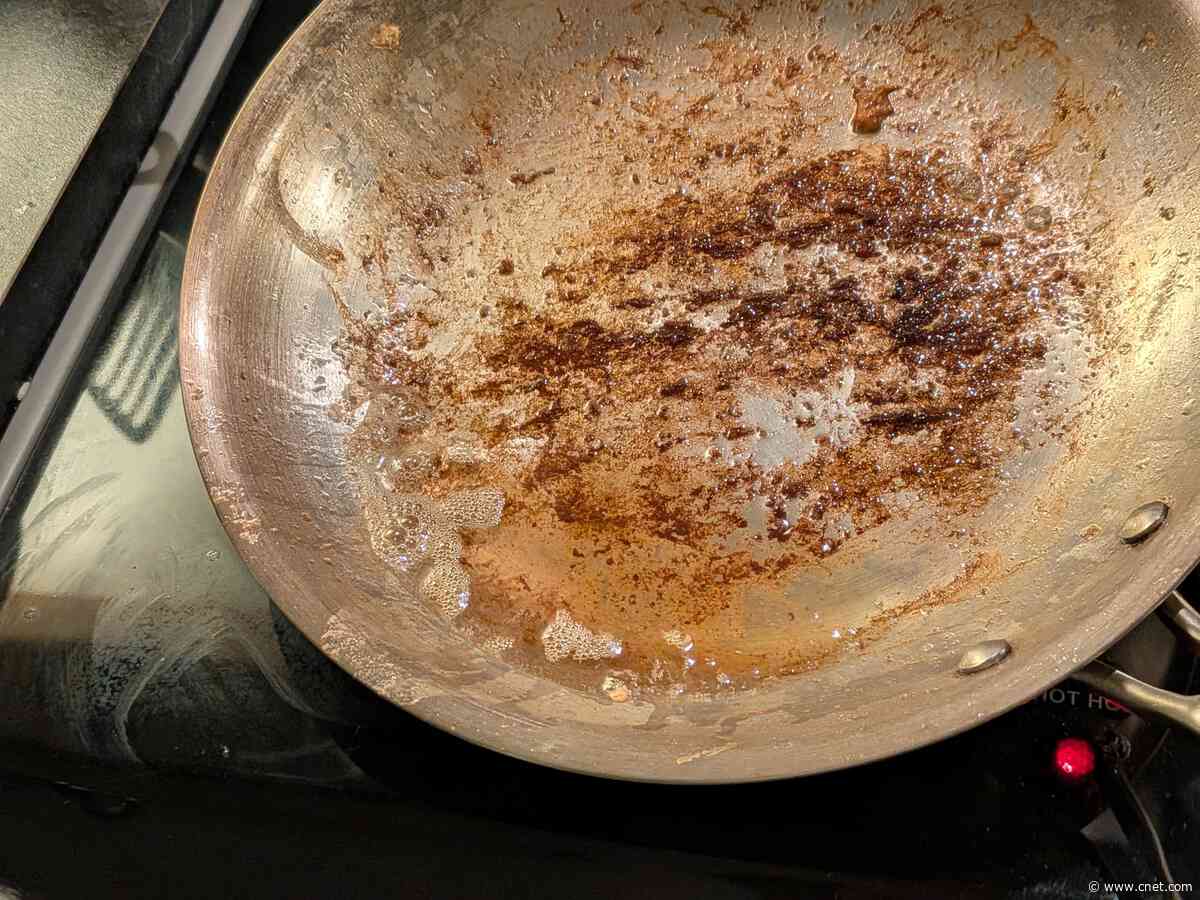 The Unusual Item I Use to Degrease a Pan Before Washing It