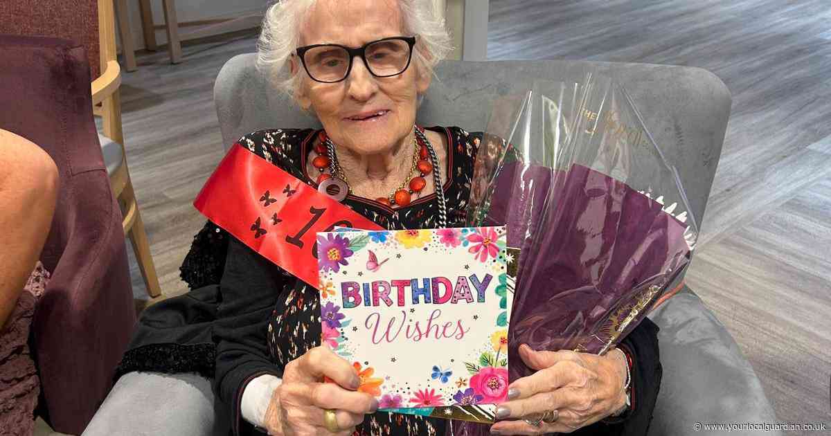Surbiton care home resident celebrates 100th birthday with an afternoon of dancing